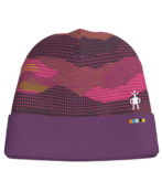 Smartwool Kids Thermal Merino Reversible Cuffed Beanie (23/24) Purple Iris Mtn Scape-M21 Smartwool Kids Thermal Merino Reversible Cuffed Beanie (23/24) Purple Iris Mtn Scape-M21