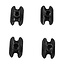 Burton Burton M6 Channel Inserts 4-Pack (25/26) Black-A02