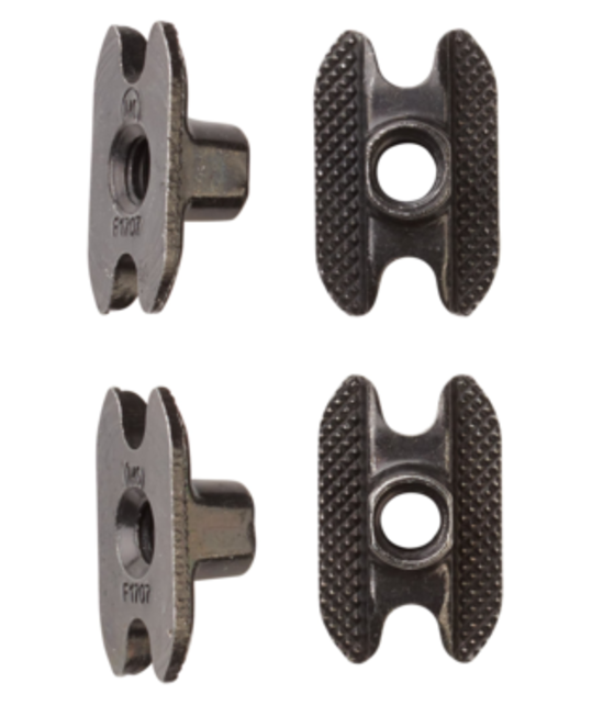 Burton M6 Channel Inserts 4-Pack (25/26) Black-A02