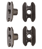 Burton M6 Channel Inserts 4-Pack (25/26) Black-A02