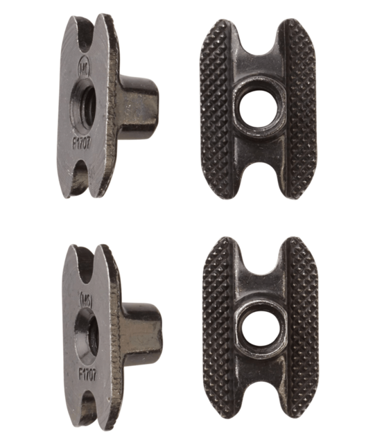 Burton M6 Channel Inserts 4-Pack (25/26) Black-A02