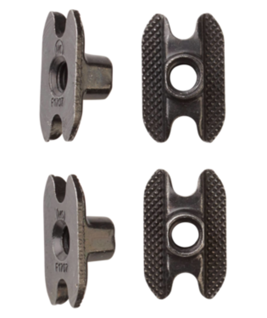 Burton M6 Channel Inserts 4-Pack (25/26) Black-A02