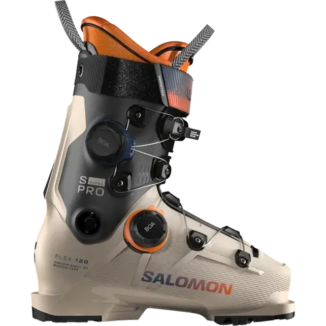 Salomon S/Pro Supra Dual Boa 120 Gw (25/26) Humus / Black / Orange Tiger