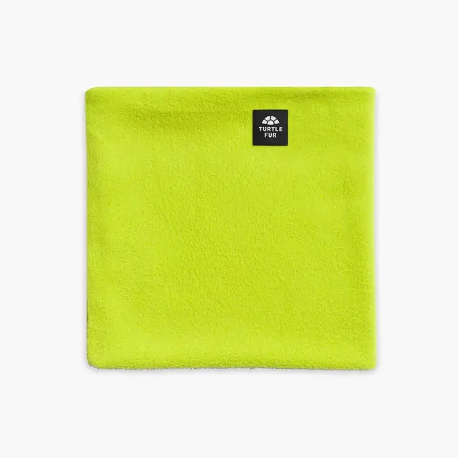 Turtle Fur Youth Chelonia 150™ Fleece Double-Layer Neck Warmer (24/25) Bright Lime Turtle Fur Youth Chelonia 150™ Fleece Double-Layer Neck Warmer (24/25) Bright Lime