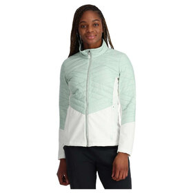 Spyder Womens Glissade Jacket (23/24) Wintergreen-Wnt