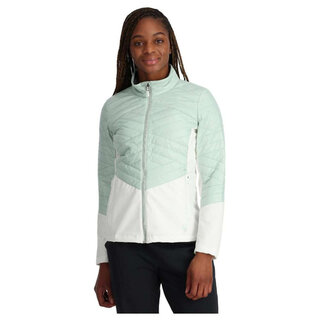 Spyder Womens Glissade Jacket (23/24) Wintergreen-Wnt