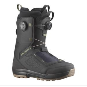 Salomon Echo Dual Boa Wide (25/26) Black / Black / Deep Lichen Green