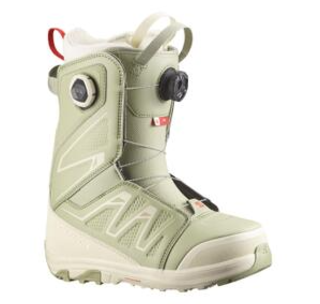 Salomon Ivy Boa Sj Boa (25/26) Tea / Almond Milk / Fiery Red
