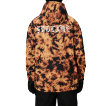 686 Men's Waterproof Hoody (25/26) Sublime Orange Tie Dye-Sotd