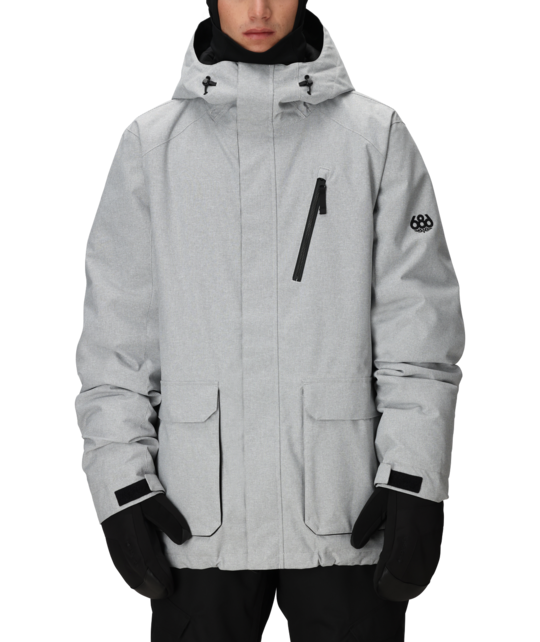 686 Mens Nightline Insulated Jacket (25/26) Limestone Dobby-Lsdb