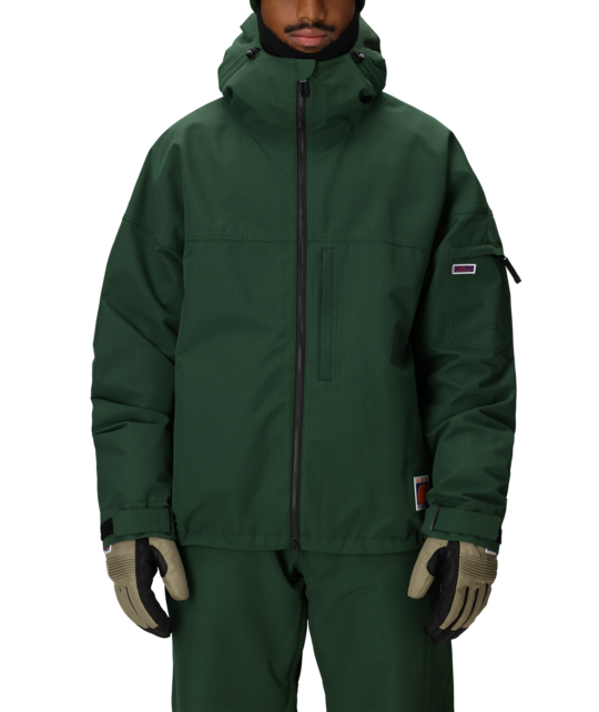 686 Mens Dojo Shell Jacket (25/26) Moss Green Ripstop-Msrp