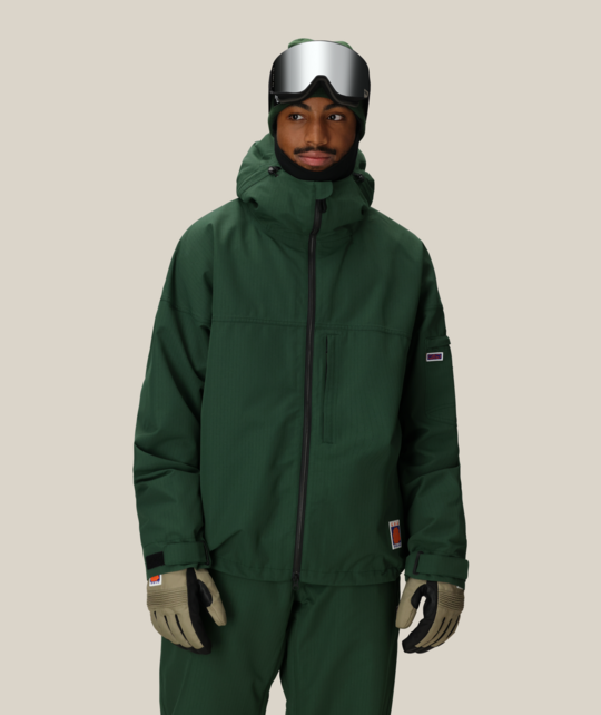 686 Mens Dojo Shell Jacket (25/26) Moss Green Ripstop-Msrp