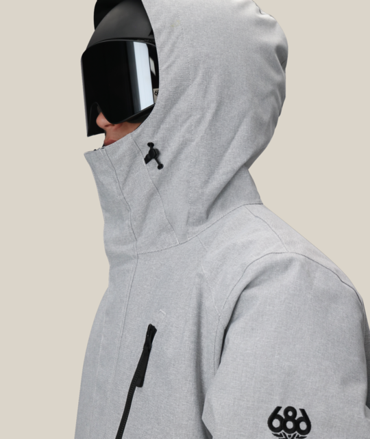 686 Mens Nightline Insulated Jacket (25/26) Limestone Dobby-Lsdb