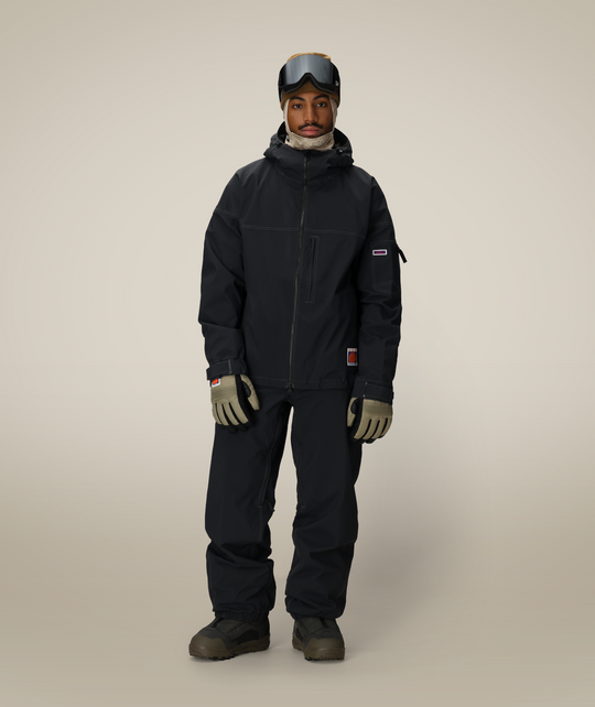 686 Mens Dojo Shell Pant (25/26) Black-Blk