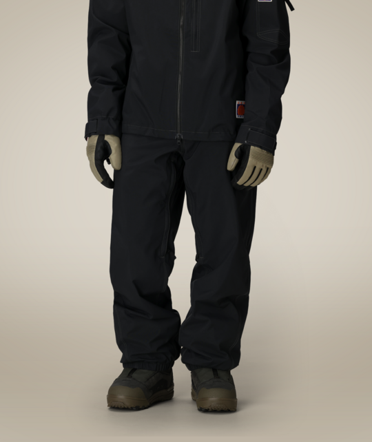 686 Mens Dojo Shell Pant (25/26) Black-Blk