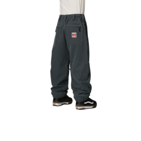 686 Mens Dojo Shell Pant (25/26) Navy Denim-Nvyd