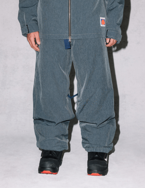 686 Mens Dojo Shell Pant (25/26) Navy Denim-Nvyd