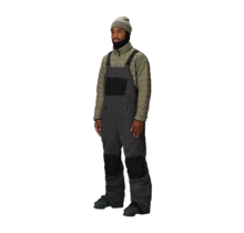 686 Mens Hot Lap Insulated Bib (25/26) Charcoal Colorblock-Chcb