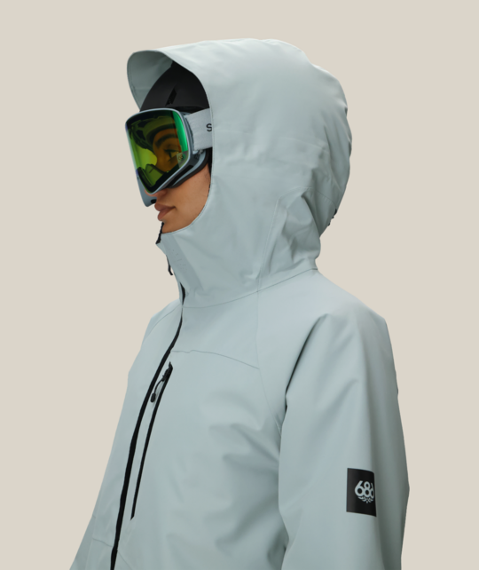 686 Womens Hydra Thermagraph® Jacket (25/26) Dusty Marine-Dsmr