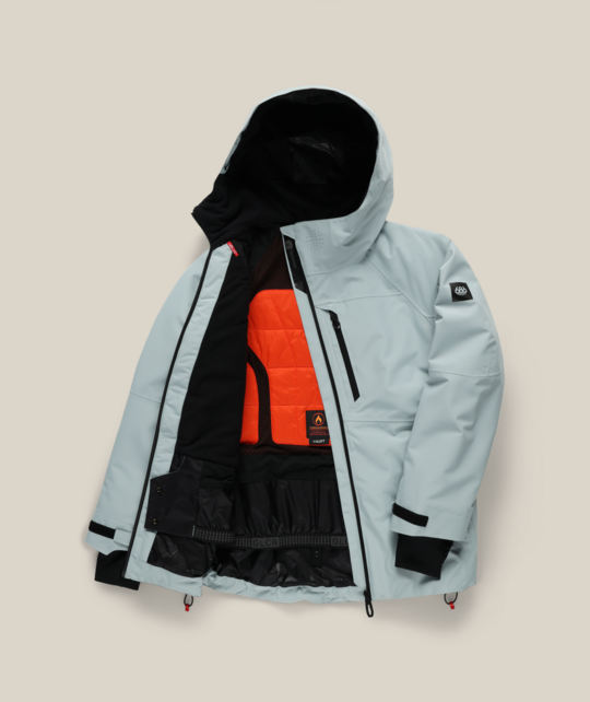 686 Womens Hydra Thermagraph® Jacket (25/26) Dusty Marine-Dsmr