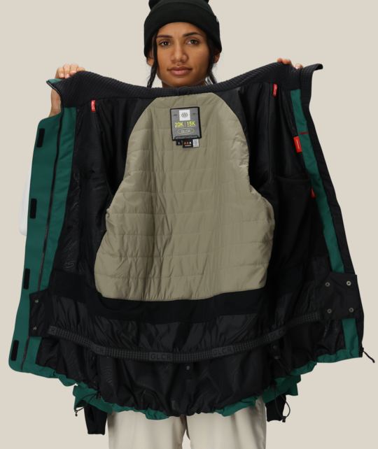 686 Womens Whisper Insulated Jacket (25/26) June Bug-Jub