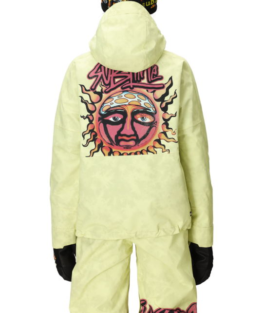 686 Womens 686 Sublime Shell Anorak (25/26) Sublime Yellow Tie Dye-Sytd