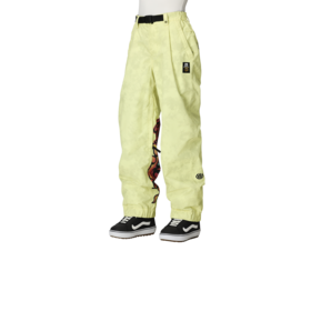 686 Womens 686 Sublime Shell Pant (25/26) Sublime Yellow Tie Dye-Sytd