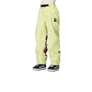 686 Womens 686 Sublime Shell Pant (25/26) Sublime Yellow Tie Dye-Sytd