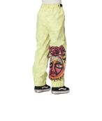 686 Womens 686 Sublime Shell Pant (25/26) Sublime Yellow Tie Dye-Sytd