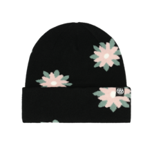 686 Womens Dazey Beanie (25/26) Black-Blk O/S