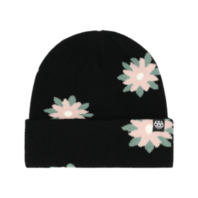 686 Womens Dazey Beanie (25/26) Black-Blk O/S