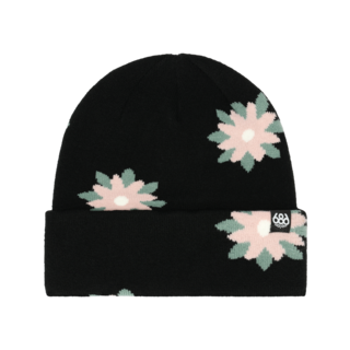 686 Womens Dazey Beanie (25/26) Black-Blk O/S