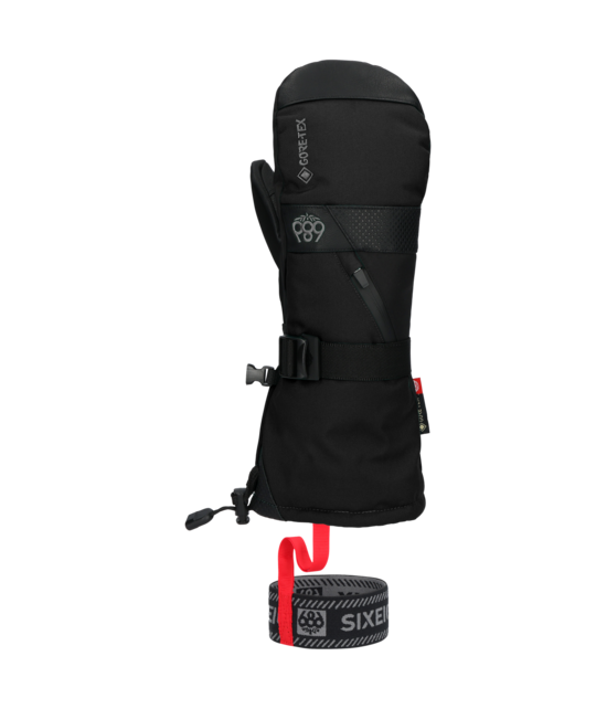 686 Mens Gore-Tex Smarty 3-In-1 Gaunlet Mitt (25/26) Black-Blk