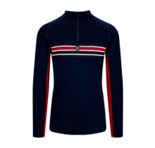 Dale Of Norway Aksla Masc Baselayer Half Zip (25/26) Navy Red/Offwhite-C00