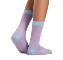Dale Of Norway Bjorøy Socks (25/26) Light Blue/Orchid Pink-D00