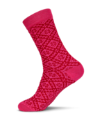 Dale Of Norway Bjorøy Socks (25/26) Red/Pink-I01