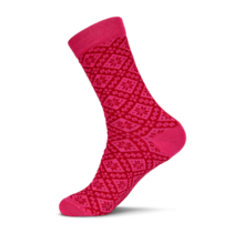 Dale Of Norway Bjorøy Socks (25/26) Red/Pink-I01