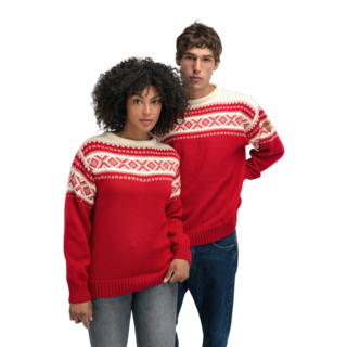 Dale Of Norway Cortina 1956 Uni Sweater (25/26) Raspberry/Offwhite-B