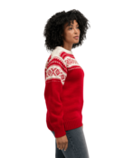 Dale Of Norway Cortina 1956 Uni Sweater (26/27) Raspberry Offwhite