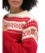Dale Of Norway Cortina 1956 Uni Sweater (26/27) Raspberry Offwhite