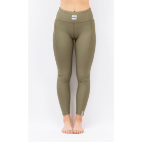 Eivy Pocket Rib Tights (26/27) Olive