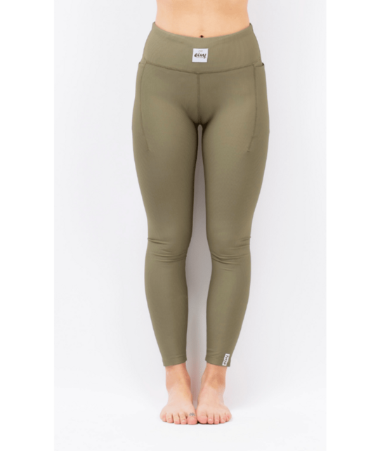 Eivy Pocket Rib Tights (26/27) Olive