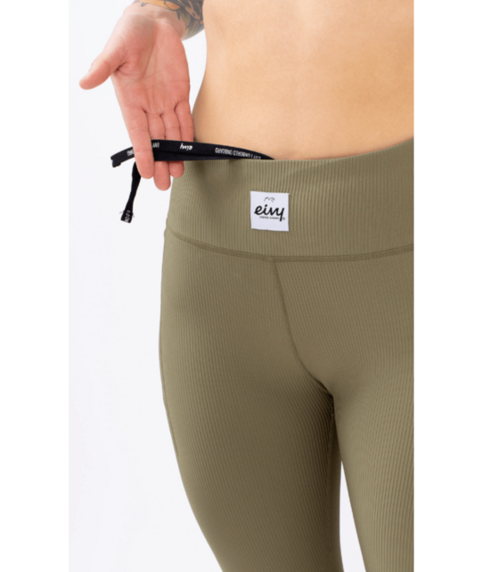Eivy Pocket Rib Tights (25/26) Olive