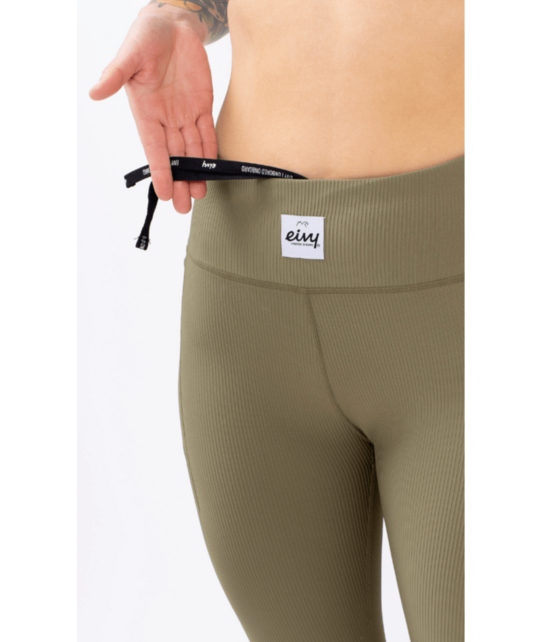 Eivy Pocket Rib Tights (26/27) Olive