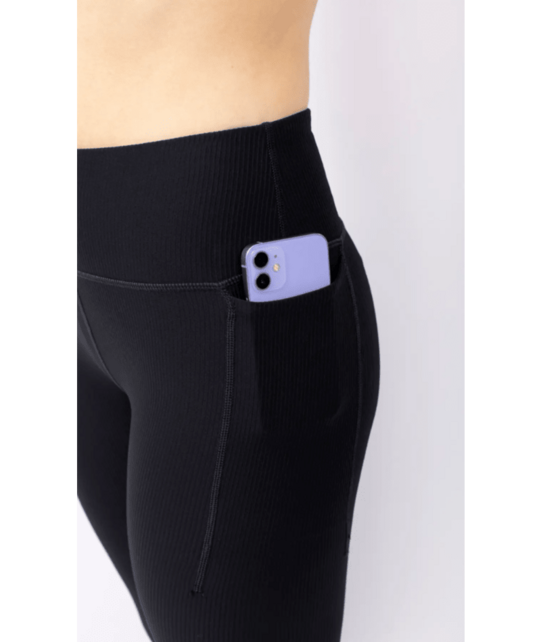 Eivy Pocket Rib Tights (26/27) Black