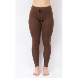 Eivy Pocket Merino Wool Rib Tights (25/26) Brown