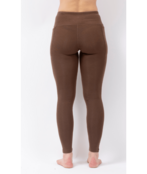 Eivy Pocket Merino Wool Rib Tights (25/26) Brown