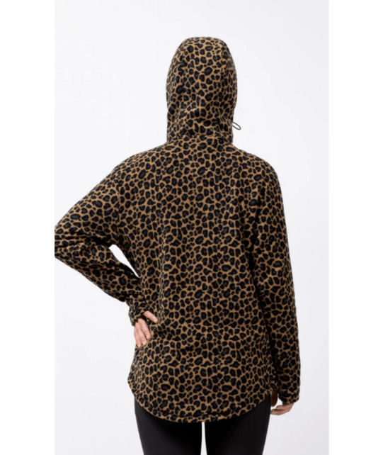 Eivy Techlight Ziphood Fleece (25/26) Leopard
