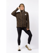 Eivy Techlight Ziphood Fleece (25/26) Leopard