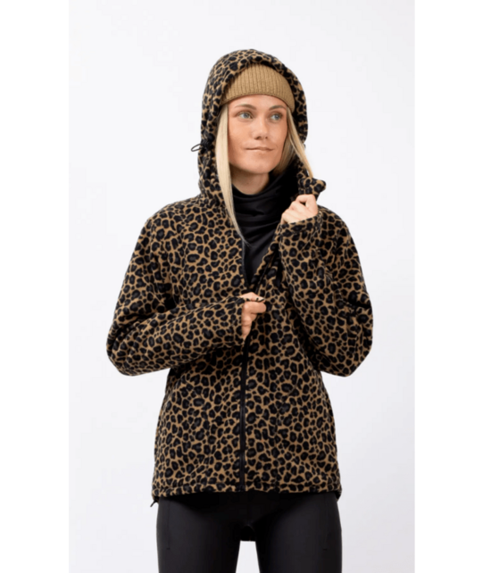 Eivy Techlight Ziphood Fleece (25/26) Leopard